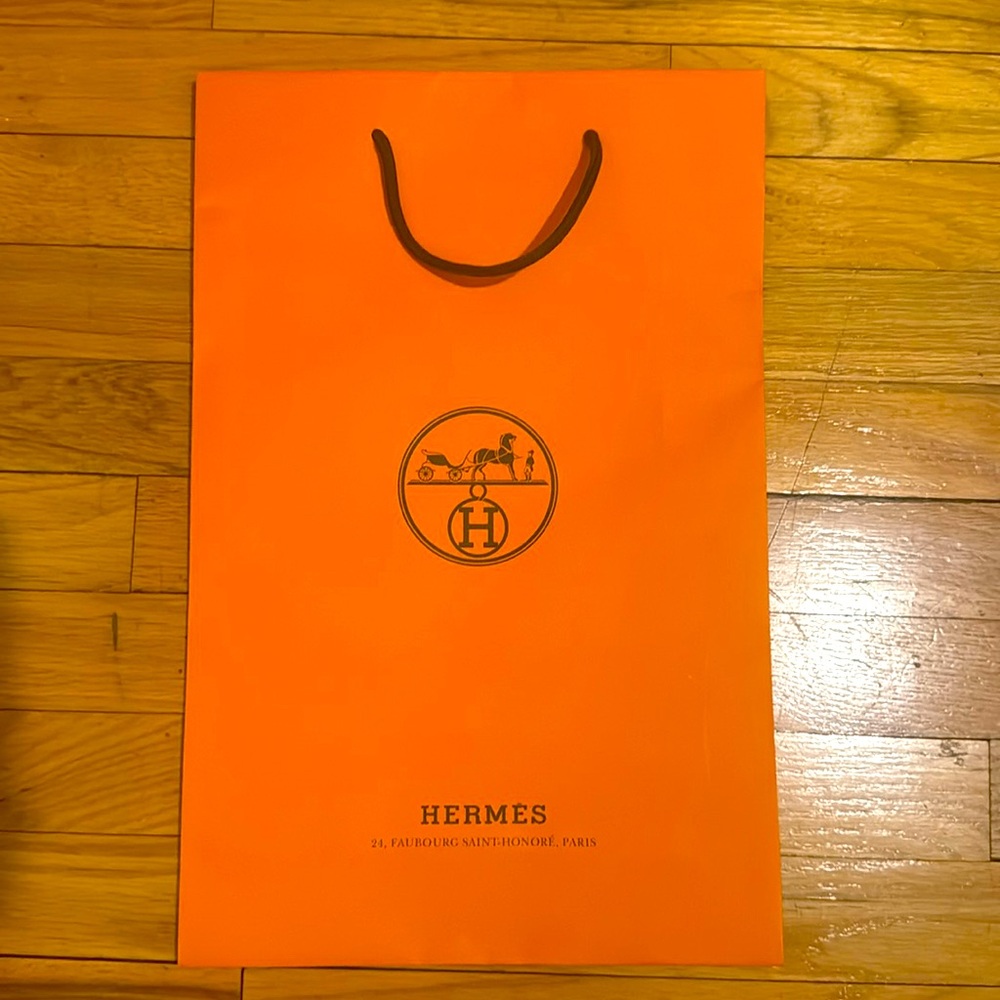 HERMES shopping bag